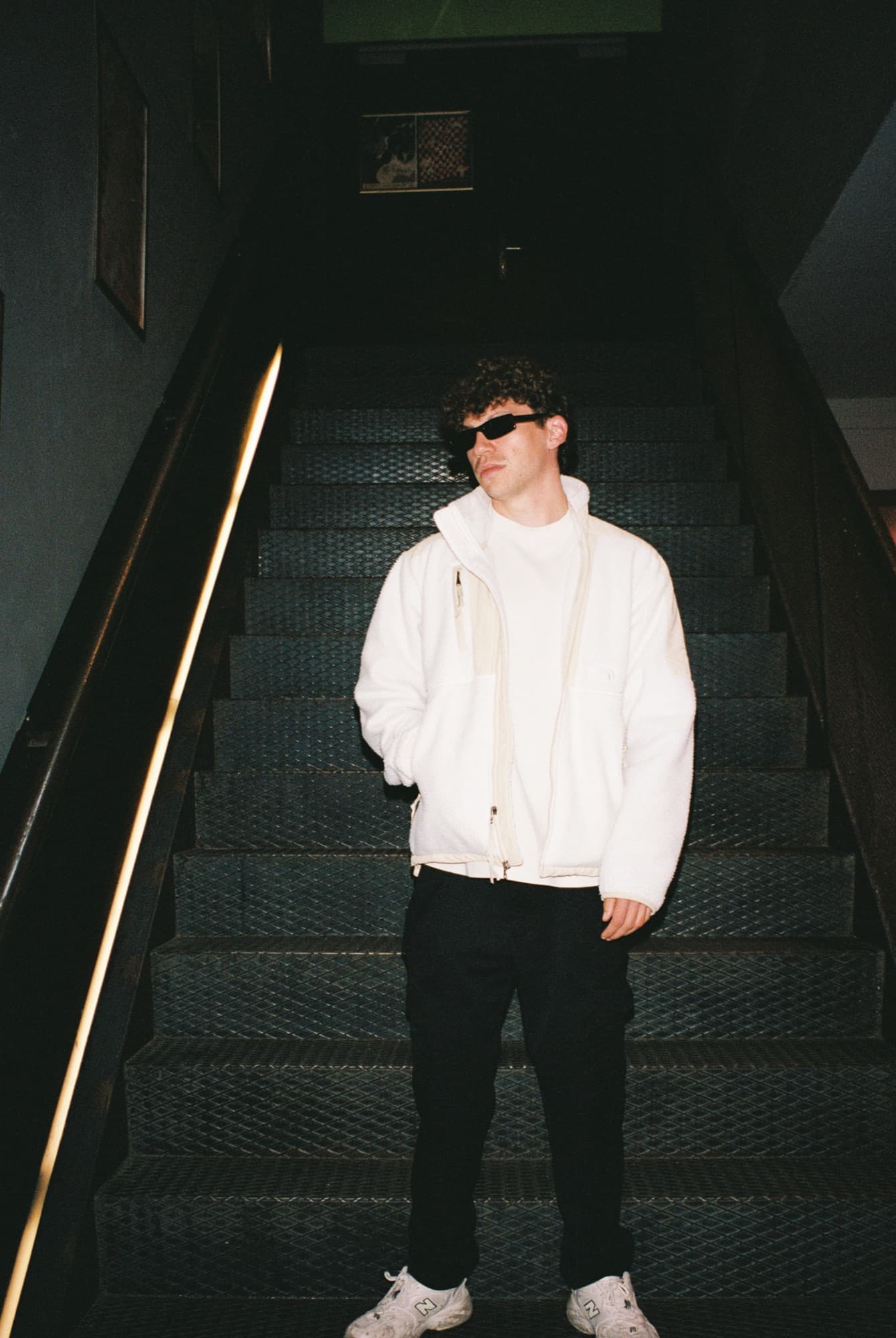 PASSIK on a staircase, analog
